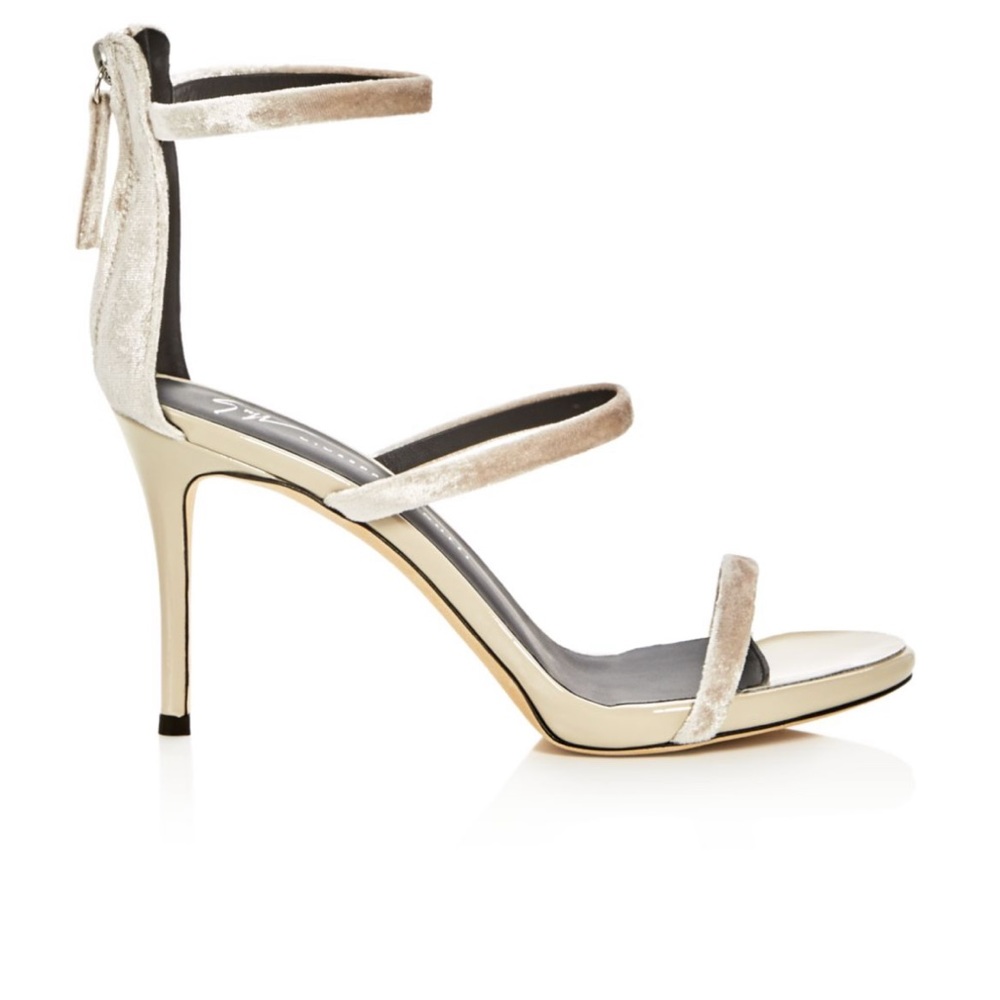 Giuseppe Zanotti Three Strap Sandal Heels